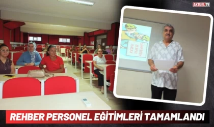 Burhaniye’de Rehber Personel Eğitimleri Tamamlandı