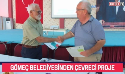 Gömeç Belediyesinden Çevreci Proje