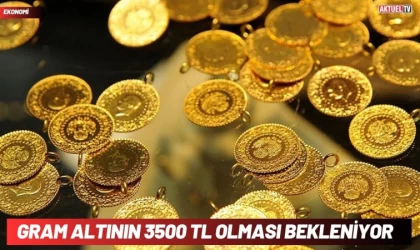 Gram Altının 3500 TL Olması Bekleniyor