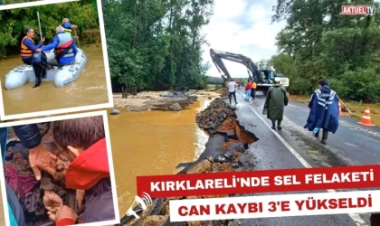 Kırklareli'nde Sel Felaketi