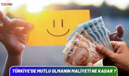 Türkiye’de Mutlu Olmanın Maliyeti Ne Kadar ?