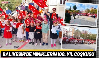 Balıkesir’de Miniklerin 100. Yıl Coşkusu