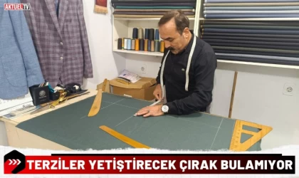 Terziler Yetiştirecek Çırak Bulamıyor