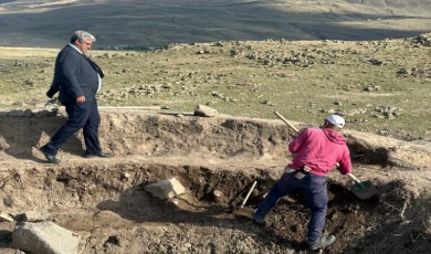 Urartulara Ait Kitabe ve Tapınak Bulundu