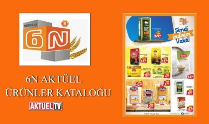 6N 11-16 Kasım Aktüel Ürünler Kataloğu Şok İndirimler