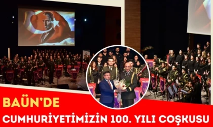 BAÜN’de Cumhuriyetimizin 100. Yılı Coşkusu
