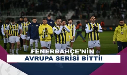 Fenerbahçe’nin Avrupa’daki Galibiyet Serisi de Bitti