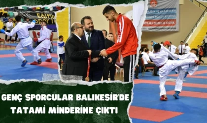 Genç Sporcular Tatami Minderine Çıktı