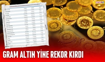 Gram Altın Yine Rekor Kırdı