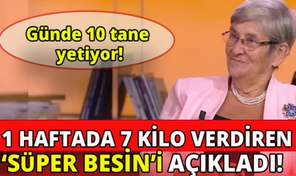 Günde 10 Tane Ye, 1 Haftada 7 Kilo Ver