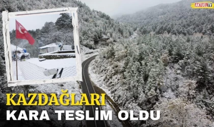 Kazdağları Kara Teslim Oldu