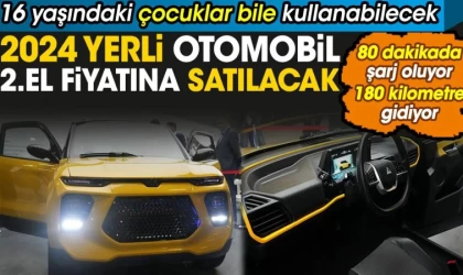 Yerli Elektrikli Otomobil Amperino C-100 Tanıtıldı