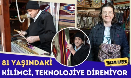 81 Yaşındaki Kilimci, Teknolojiye Direniyor