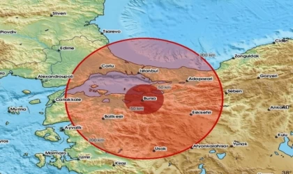 AFAD: ”Bursa'da 3,4 Büyüklüğünde Deprem”