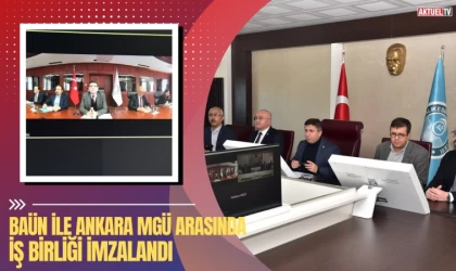 BAÜN ile Ankara MGÜ Arasında İş Birliği Düzenlendi
