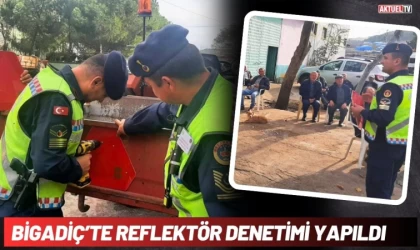 Bigadiç’te Reflektör Denetimi Yapıldı