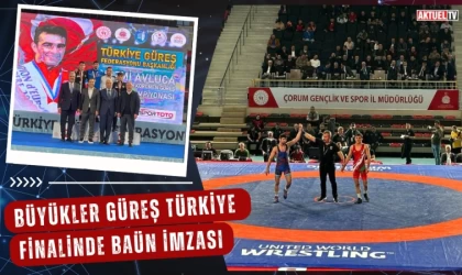 Büyükler Güreş Türkiye Finalinde BAÜN İmzası