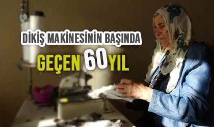 Dikiş Makinesinin Başında Geçen 60 Yıl