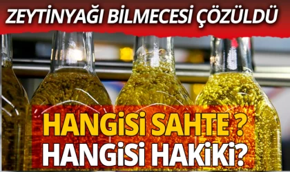 Hakiki Zeytinyağı Nasıl Anlaşılır ?