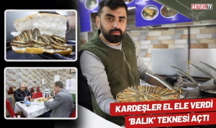 Kardeşler El Ele Verdi ‘Balık’ Teknesi Açtı