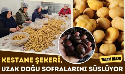 Kestane Şekeri, Uzak Doğu Sofralarını Süslüyor