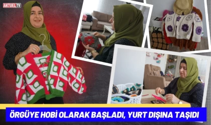 Örgüye Hobi Olarak Başladı, Yurt Dışına Taşıdı