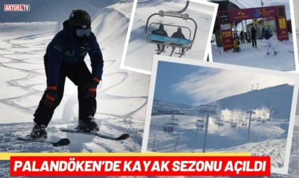 Palandöken’de Kayak Sezonu Açıldı