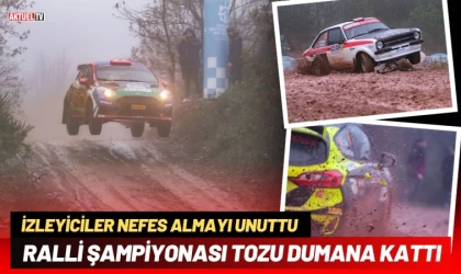 Ralli Şampiyonası Tozu Dumana Kattı