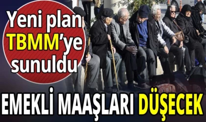 TBMM’ye Sunuldu, Emekli Maaşları Düşüyor Mu ?