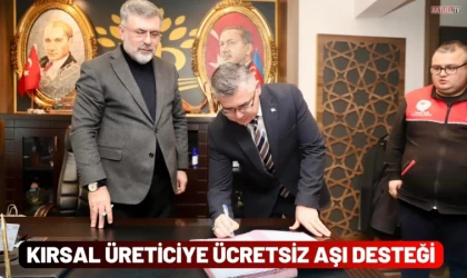 Balıkesir’de kırsal üreticiye ücretsiz aşı desteği