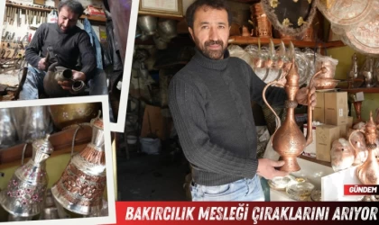 Bolu’nun bakırcısı: ”Bizim mesleğe çırak girmeyeli 25 sene oldu”