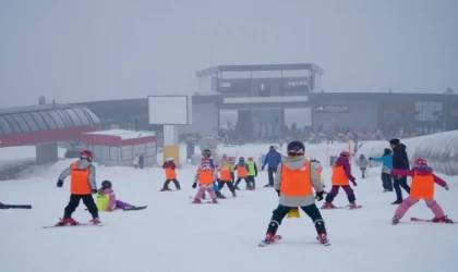 Erciyes Kayak Okulu’nda eğitimler tam gaz
