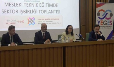 Yalova OSB’de Mesleki Teknik Eğitimde İşbirliği Toplantısı