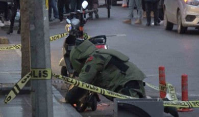 Yalova’da scooter üzerine bırakılan şüpheli çanta fünyeyle patlatıldı
