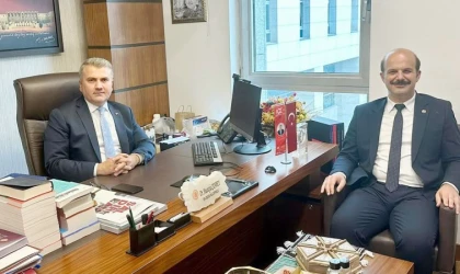 BAŞKAN LAPANTA CANBEY’İ ZİYARET ETTİ