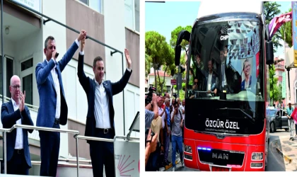 Özgür Özel, Balıkesirlilere Şükranlarını Sundu