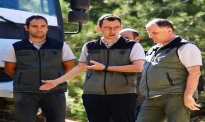 Orman Bölge Müdürü Musa Şen, İvrindi’de Çalışmaları Yerinde İnceledi