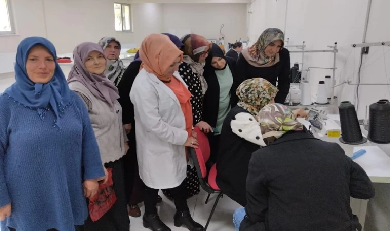 KAYMEK’ten İncesu’da hazır giyim kursu
