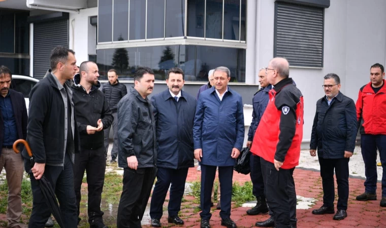 Balıkesir’de yağışın zararlarına yönelik sahada inceleme sürüyor