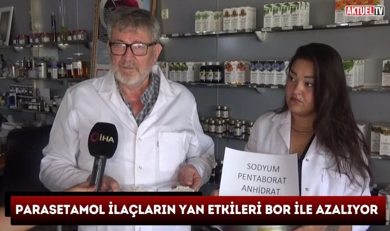 Parasetamol İlaçların Yan Etkileri Bor İle Azalıyor