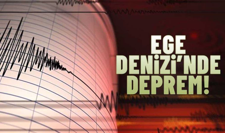 Ege’de 4.9’luk Deprem!