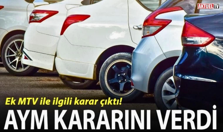 AYM Ek MTV Başvurusunu Reddetti