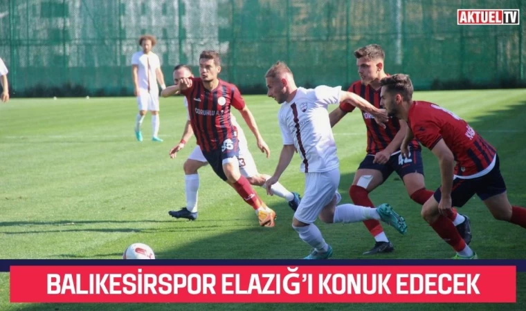 Balıkesirspor Elazığ’ı Konuk Edecek