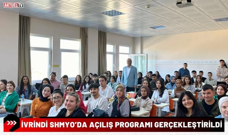 İvrindi SHMYO’da Açılış Programı Gerçekleştirildi