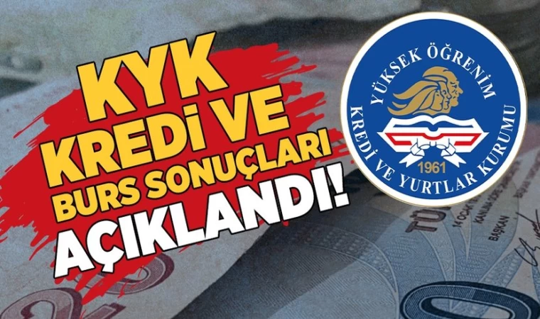 GSB Burs ve Kredi Başvuru Sonuçları Açıklandı