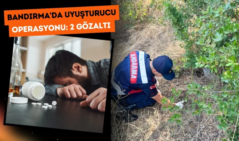 Bandırma'da Uyuşturucu Operasyonu: 2 Gözaltı