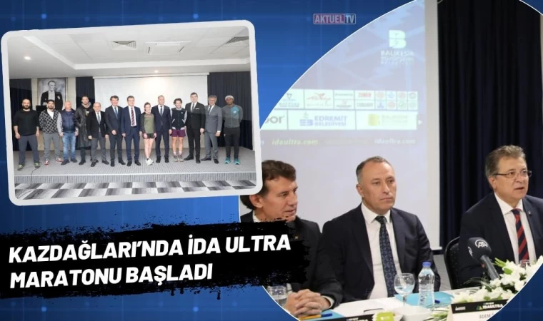 Kazdağları’nda İda Ultra Maraton Başladı