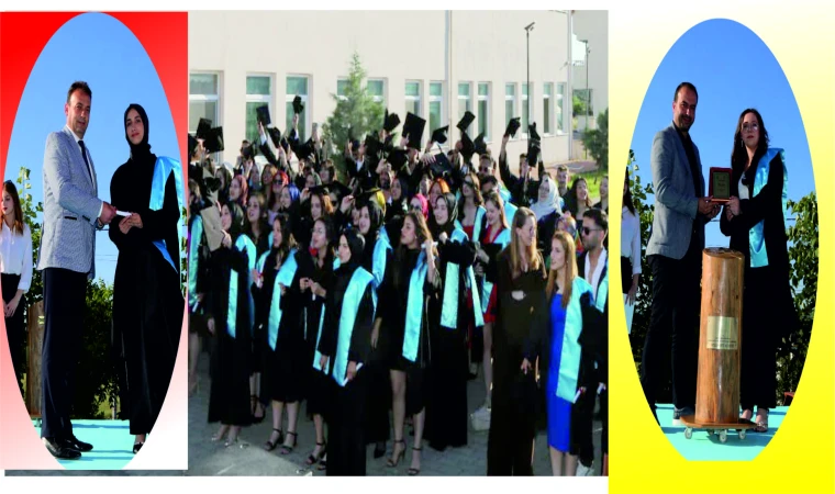 İ.S.H.M.Y.O DA MEZUNİYET SEVİNCİ