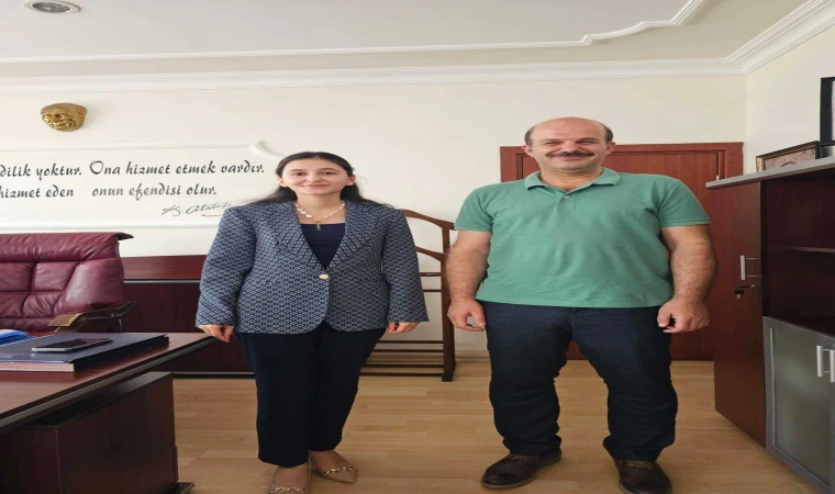 Başkan Lapanta’dan Kaymakam Demir’e Hayırlı Olsun Ziyareti