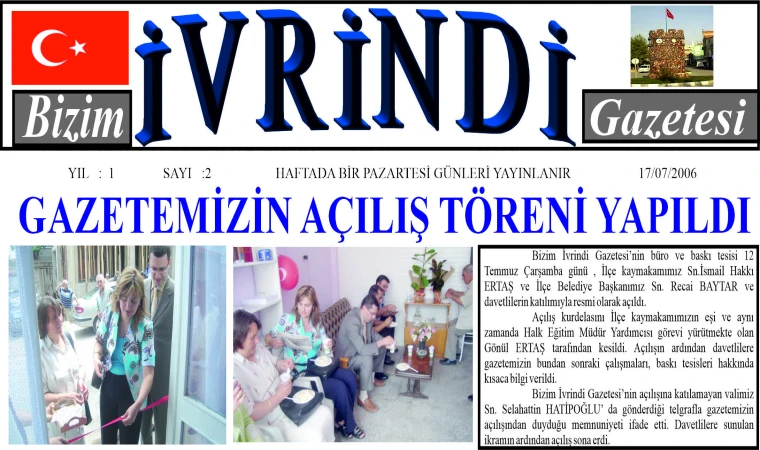 GAZETEMİZ 18 YAŞINDA